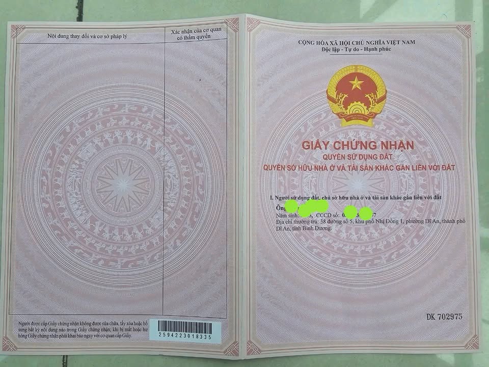 Đất thổ cư Dĩ An 253m² giá 17.71 tỷ - Đầu tư sinh lời bền vững!