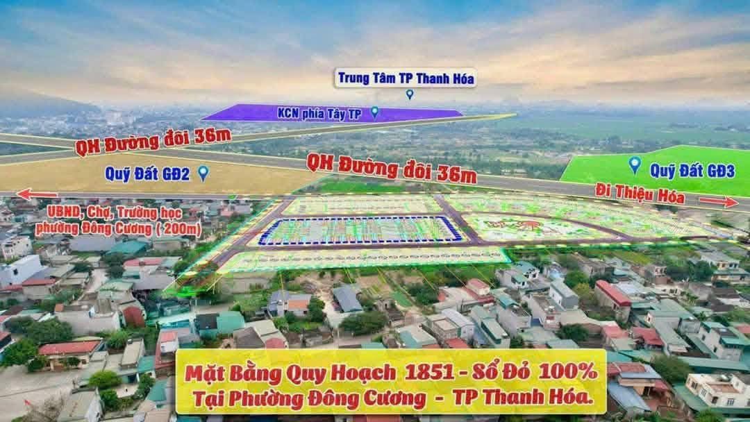 Lô đất Đông Cương 105m² giá thỏa thuận - Vị trí kết nối thuận tiện!