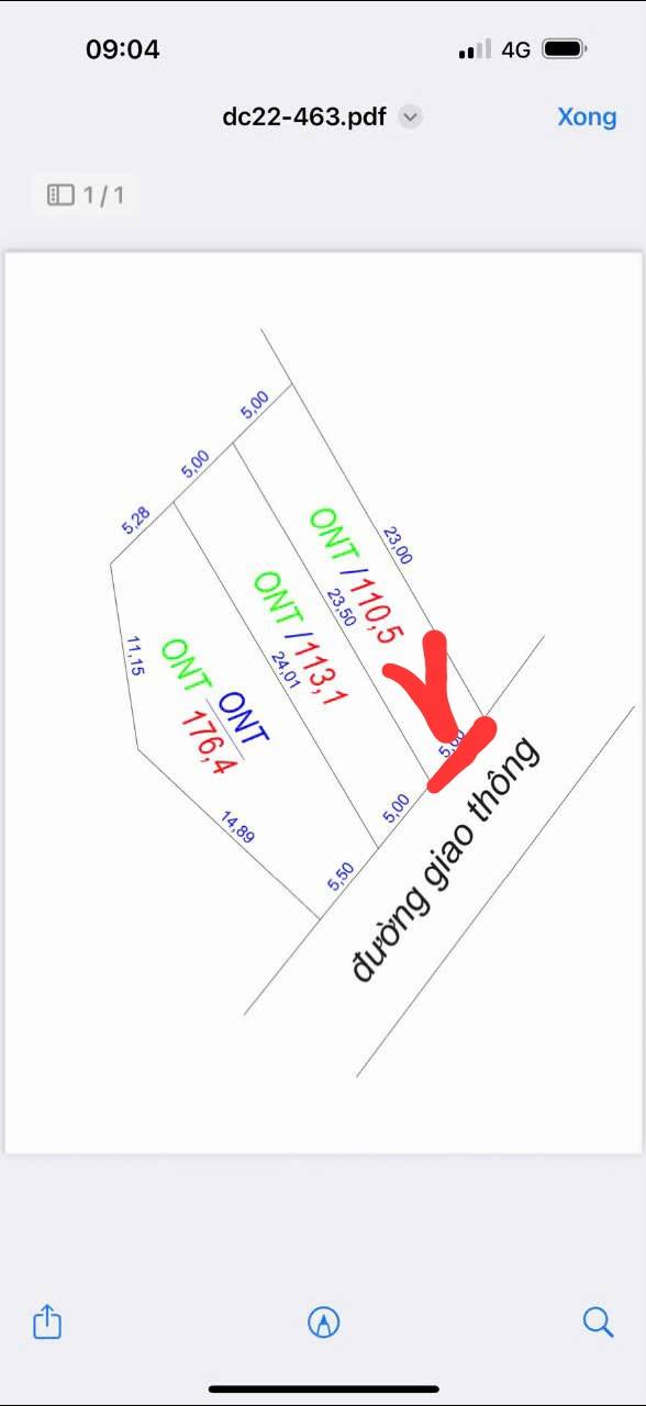 Đất thổ cư 110m² tại Khu 6, xã Hy Cương, Phú Thọ - Đầu tư sinh lời ngay!