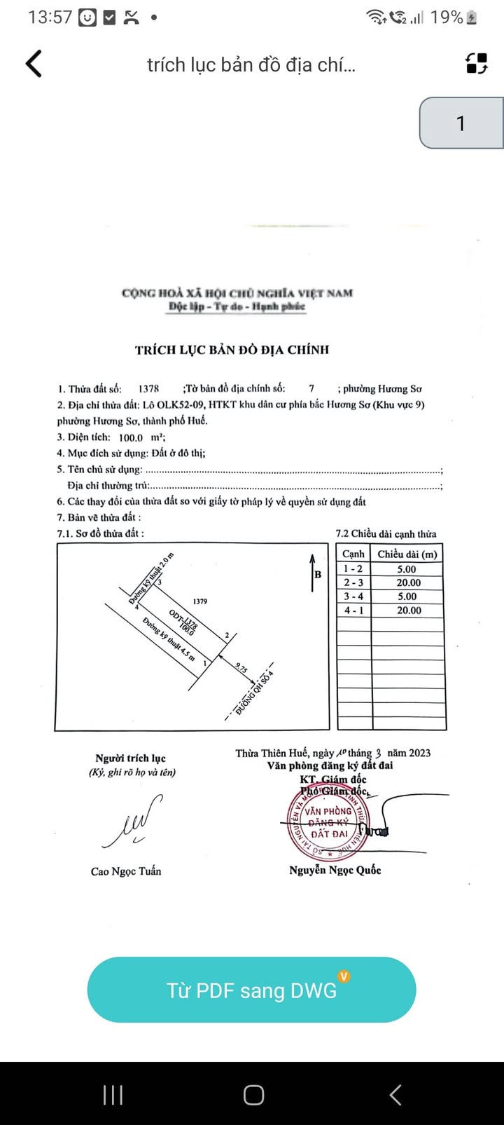 Đất nền trung tâm Hương Sơ 100m² giá 2.88 tỷ - Vị trí đắc địa, khu dân trí cao!