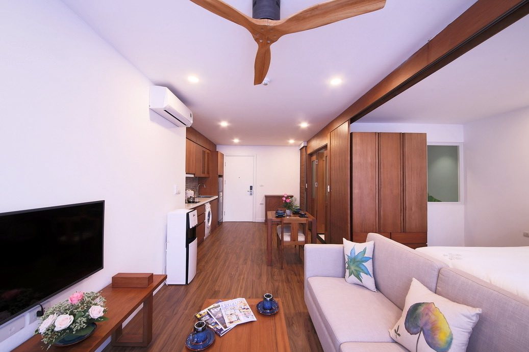 Căn hộ cho thuê tại 36 Đào Tấn 45m² - Full nội thất cao cấp, giá tốt!