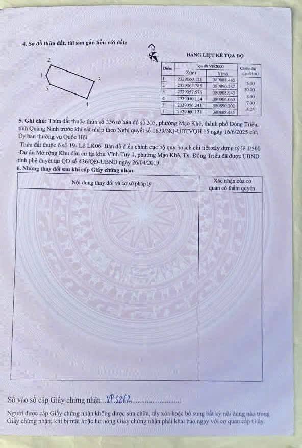 Đất nền góc Đô thị Kim Long, Mạo Khê, 155m² - Cơ hội đầu tư hấp dẫn!