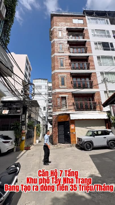 Căn hộ góc 7 tầng Nguyễn Thiện Thuật Nha Trang 50m² giá 12.5 tỷ - Dòng tiền ổn định!