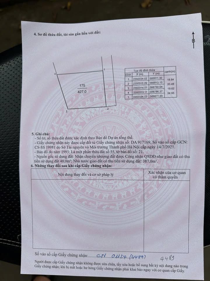 Đất nền Tiên Dược Sóc Sơn 427m² giá chỉ từ 20 triệu/m² - Cơ hội đầu tư hấp dẫn!