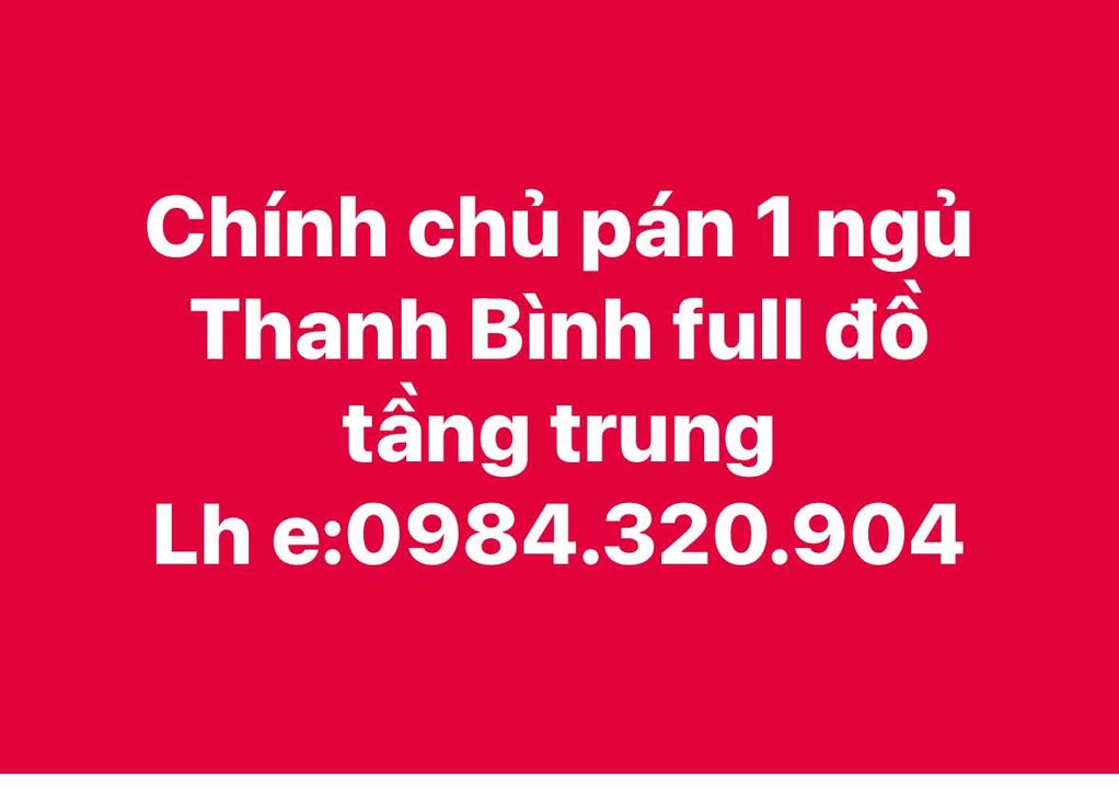 Căn hộ Chung cư Thanh Bình Bắc Ninh 54m² giá 5.4 tỷ - Chính chủ, đầy đủ nội thất