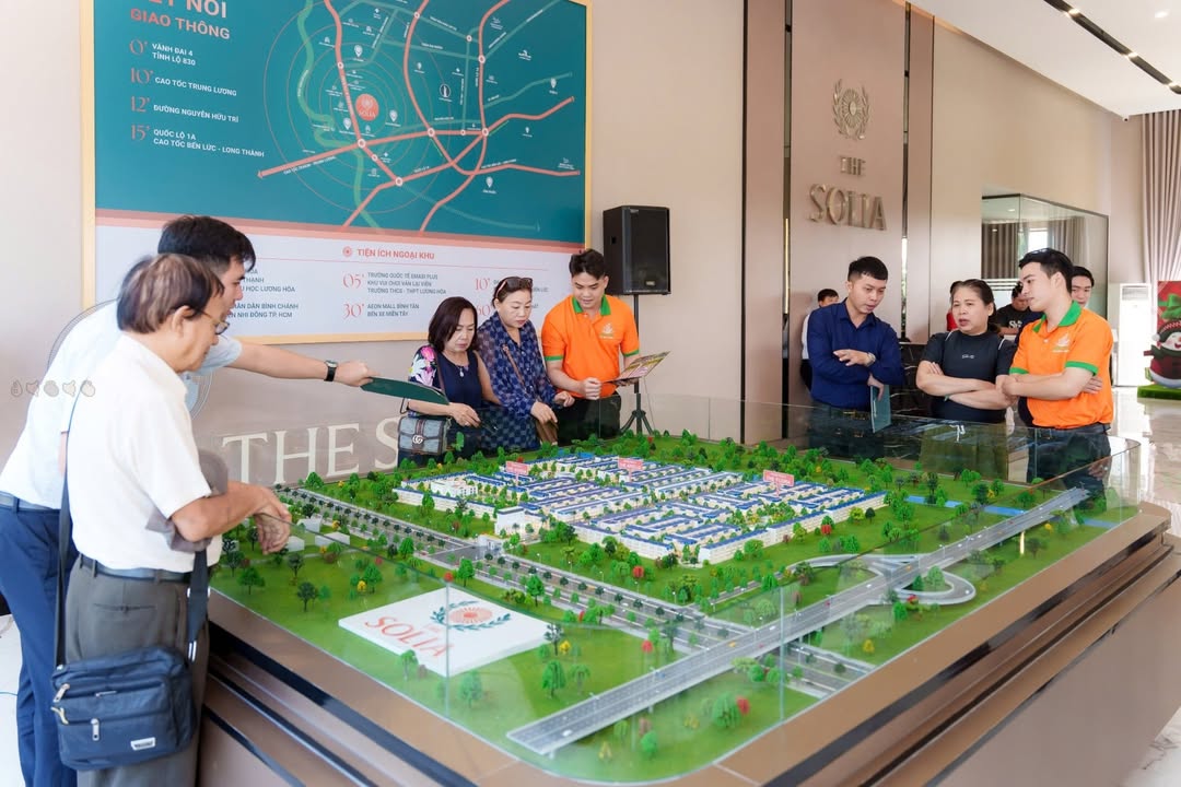 Đất nền Khu đô thị The Solia, Bến Lức 90m² giá 1.9 tỷ - Cơ hội đầu tư tuyệt vời!