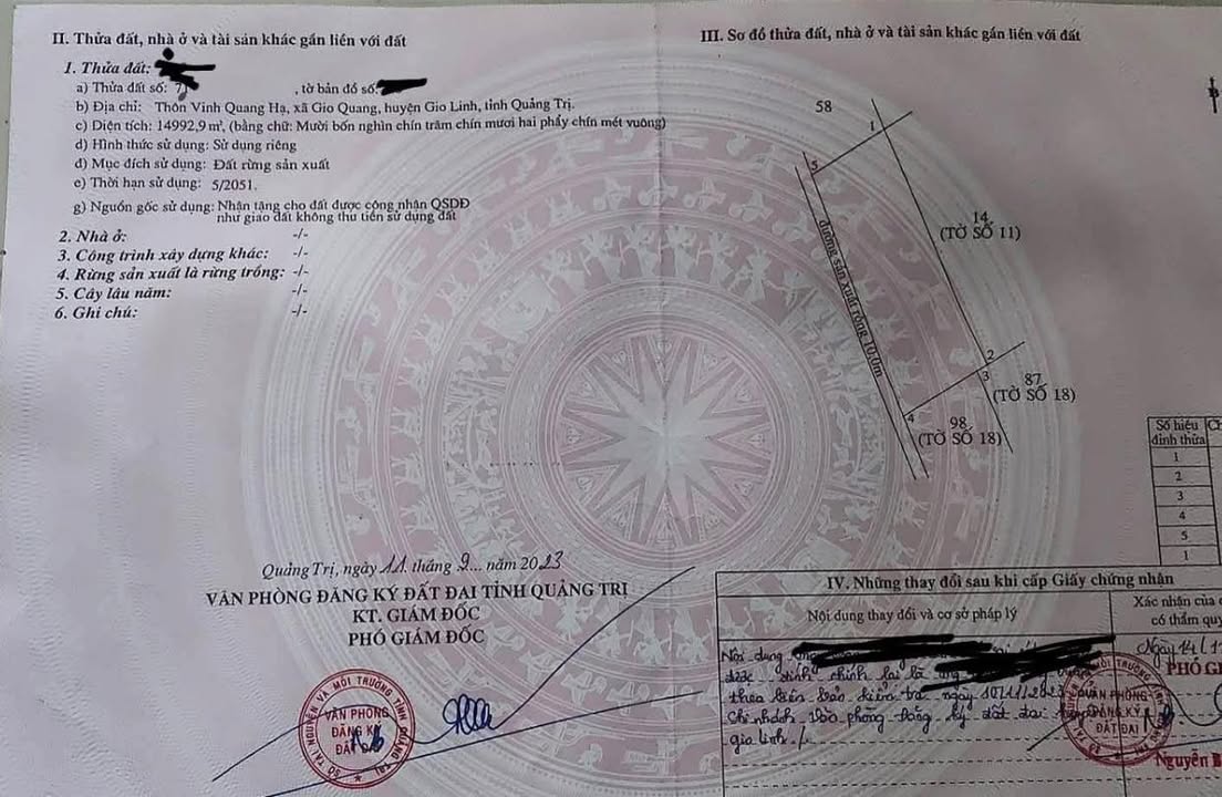 Farm 1,5ha tại Gio Quang, Gio Linh - Giá chỉ 300 triệu, cơ hội đầu tư tuyệt vời!