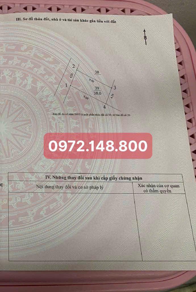 Đất nền Hoài Đức 38m² giá thỏa thuận - Cơ hội đầu tư hiếm có!