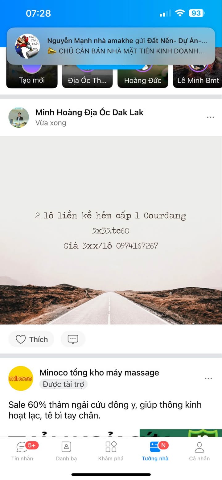 Đất liền kề hẻm cấp 1 Courdang Cư M'gar 175m² - Cơ hội đầu tư hấp dẫn!