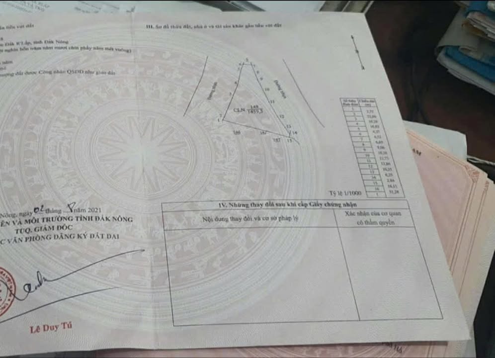 Đất nền thôn 15 Nhân Cơ 1500m² giá 3 tỷ - Kinh doanh đắc địa