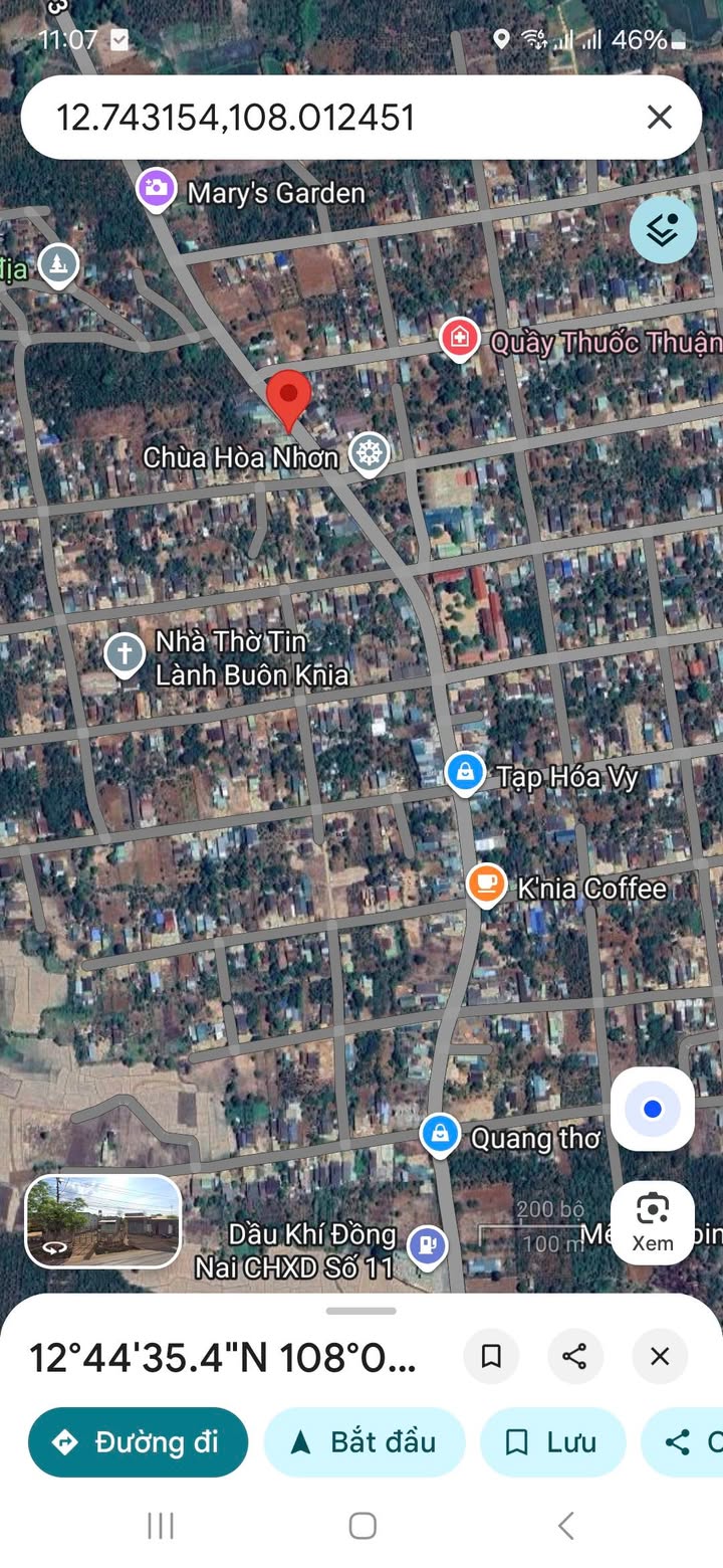 Đất thổ cư xã Ea Bar 280m² giá 3.5 tỷ - Mặt tiền tỉnh lộ 5, kinh doanh sầm uất!