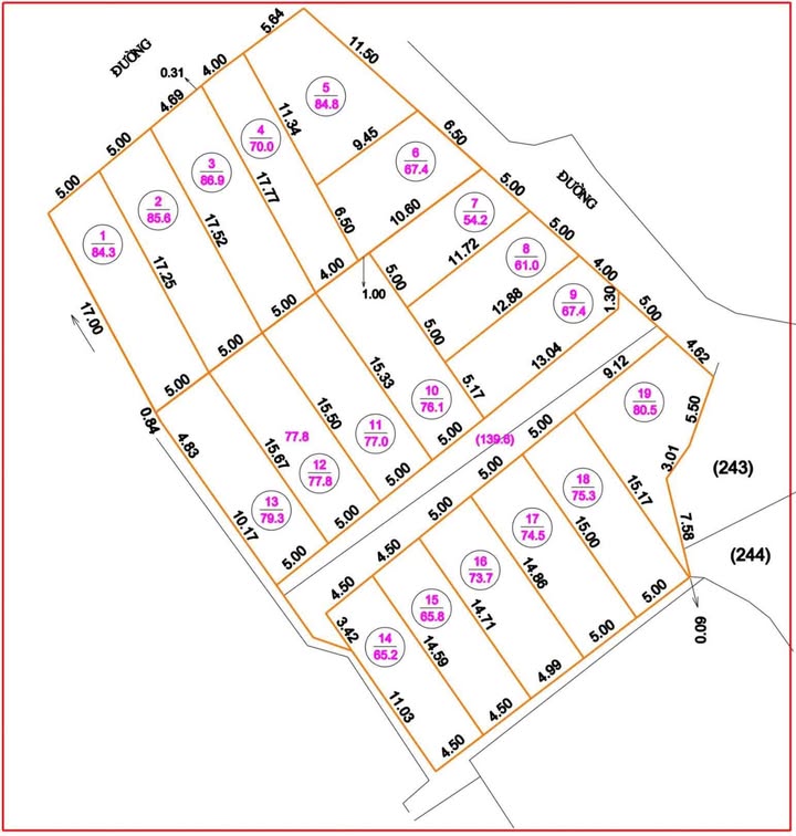 Đất nền Phạm Hồng Thái, Vinh Tân 65-77m², giá từ 1.698 tỷ - Cơ hội đầu tư tốt!