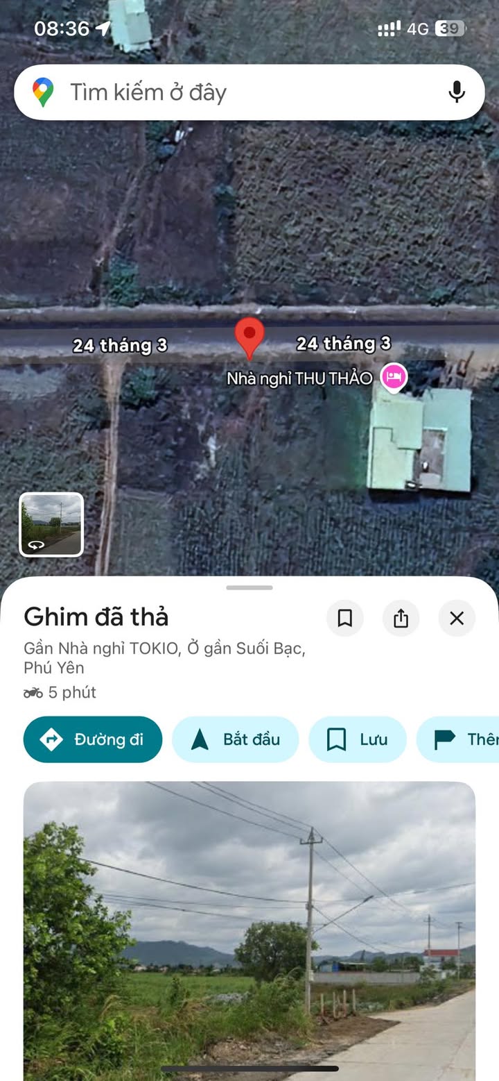 Đất thổ cư mặt tiền đường 24/3, xã Sơn Hòa, Đắk Lắk - Tiềm năng sinh lời cao!