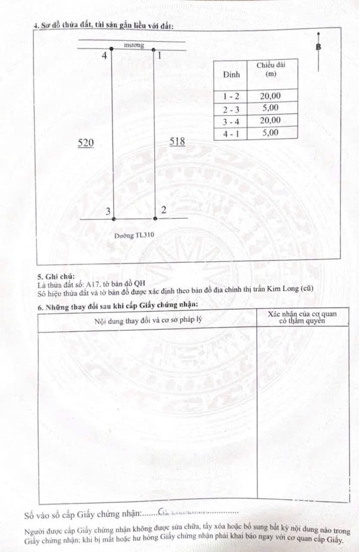 Đất nền mặt đường TL310 Tam Dương 100m² giá 3.7 tỷ - Đầu tư sinh lời cao!
