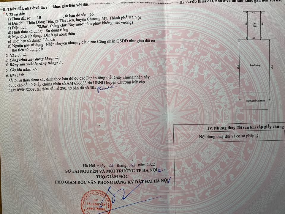 Đất thổ cư 150m² mặt đường HCM - Kinh doanh thuận lợi chỉ 4,25 tỷ!