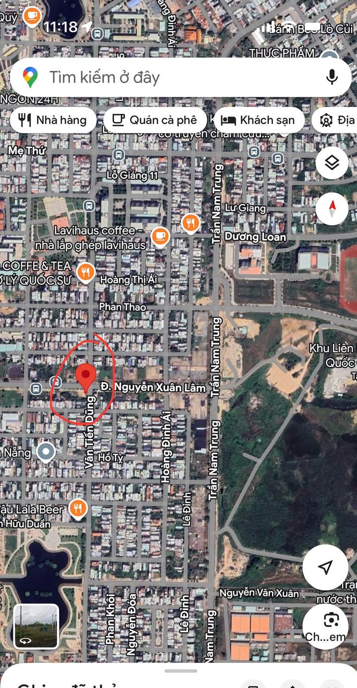 Đất nền 2 mặt tiền đường Văn Tiến Dũng - Hòa Xuân 235m² giá 22.2 tỷ - Đầu tư sinh lời!