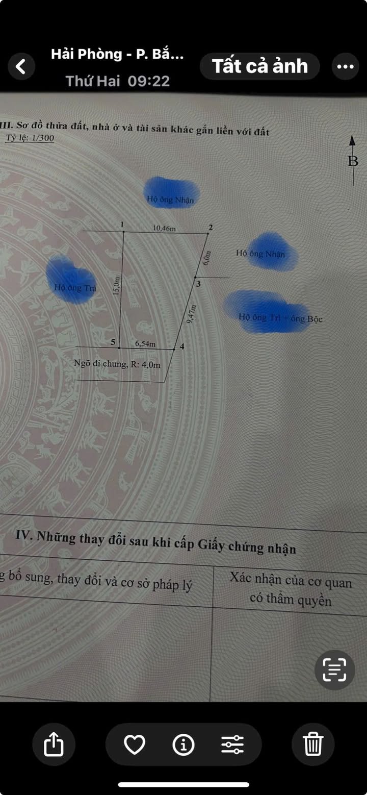 Đất nền Lê Thiện, An Dương 127m² giá 1.2 tỷ - Đường ô tô vào tận nơi!