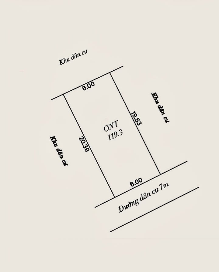Đất thổ cư Hưng Đạo Hưng Nguyên 119m² giá 2 tỷ - Pháp lý rõ ràng