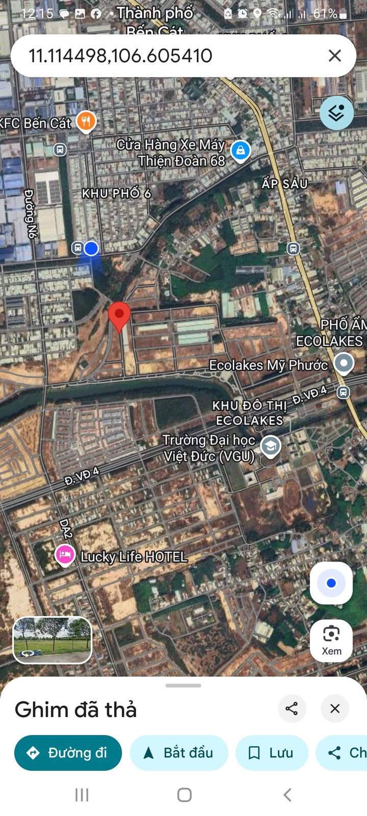 Lô đất vàng mặt tiền đường N15A-D2 Mỹ Phước 1 - 80m² giá chỉ 1.4 tỷ!