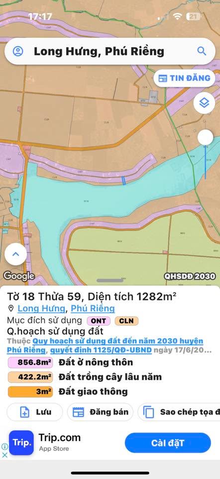 Đất nền Long Hưng Tân Châu 1275m² giá 800 triệu - Đầu tư sinh lời ngay!