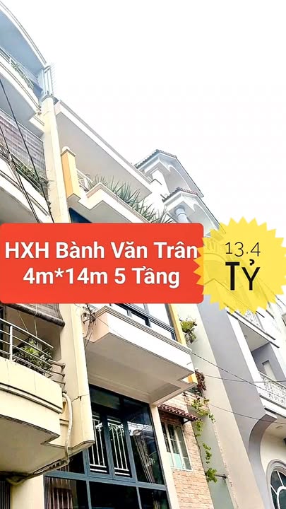 Townhouse khu biệt thự Bành Văn Trân, quận Tân Bình, 56m², giá 13.4 tỷ - Sẵn sàng thương lượng!