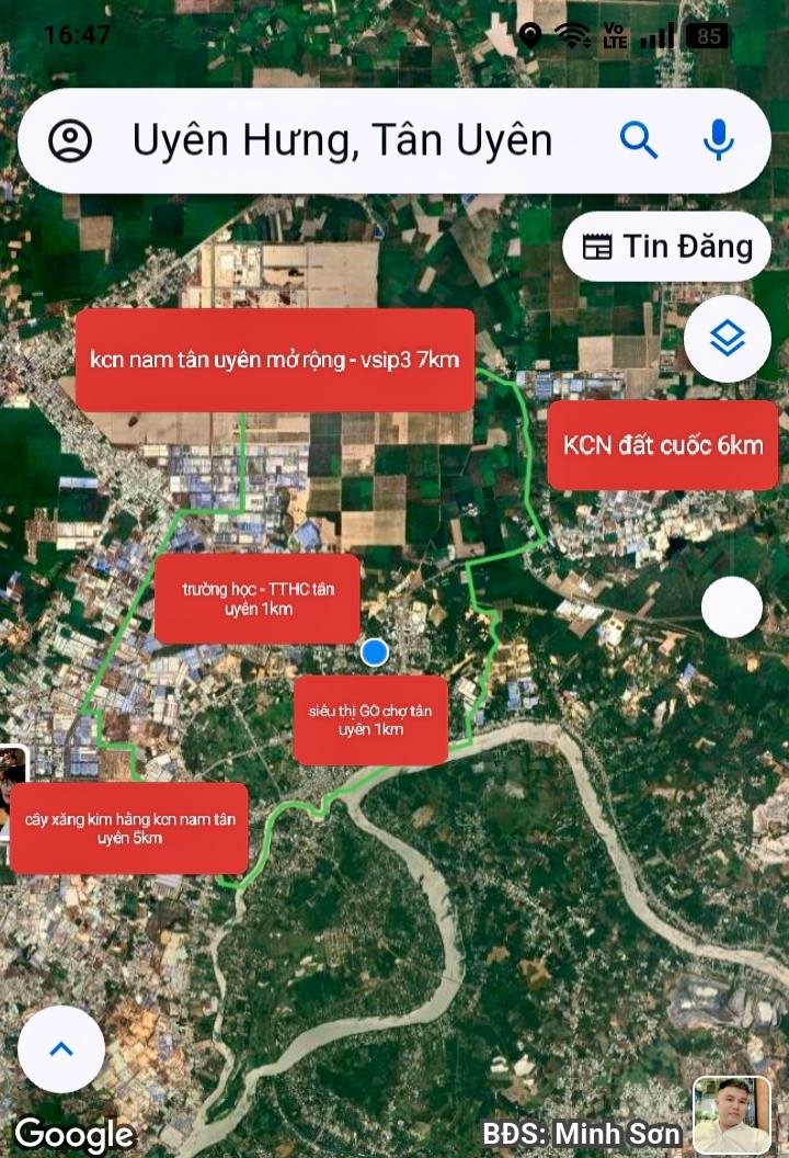 Đất nền Tân Uyên 175m² giá thương lượng - Đầu tư sinh lời ngay!