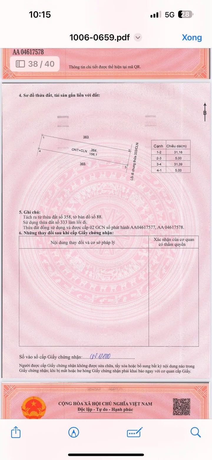 Lô đất thổ cư 131m² tại Trung Mỹ, Bình Xuyên - Giá chỉ 1 tỷ VND, cơ hội không thể bỏ lỡ!
