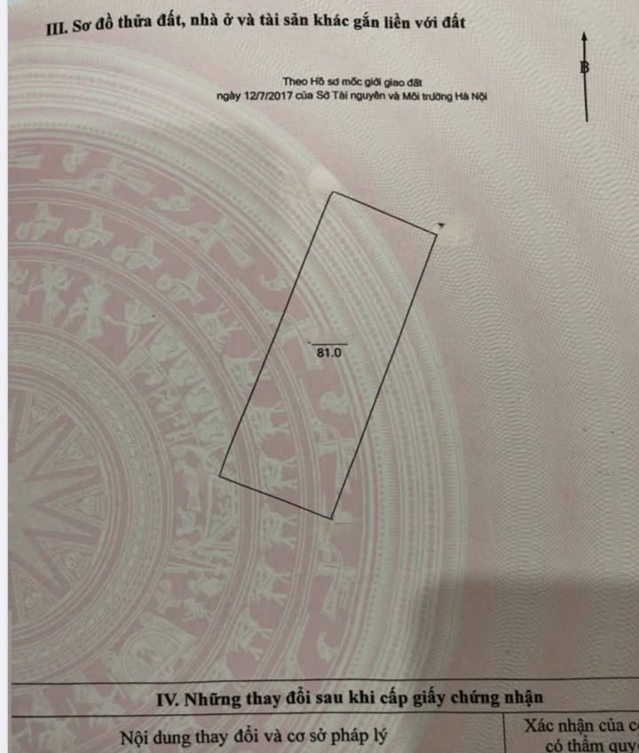 Đất phân lô Hồ Tùng Mậu 81m² giá 2.268 tỷ - Ô tô tránh nhau thoải mái!