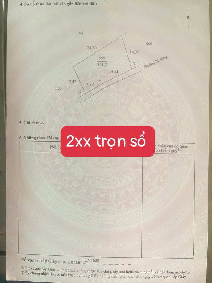 Đất nền 300m² tại xã Hòa Hiệp, Vĩnh Long - Giá chỉ 200 triệu - Đầu tư lý tưởng!