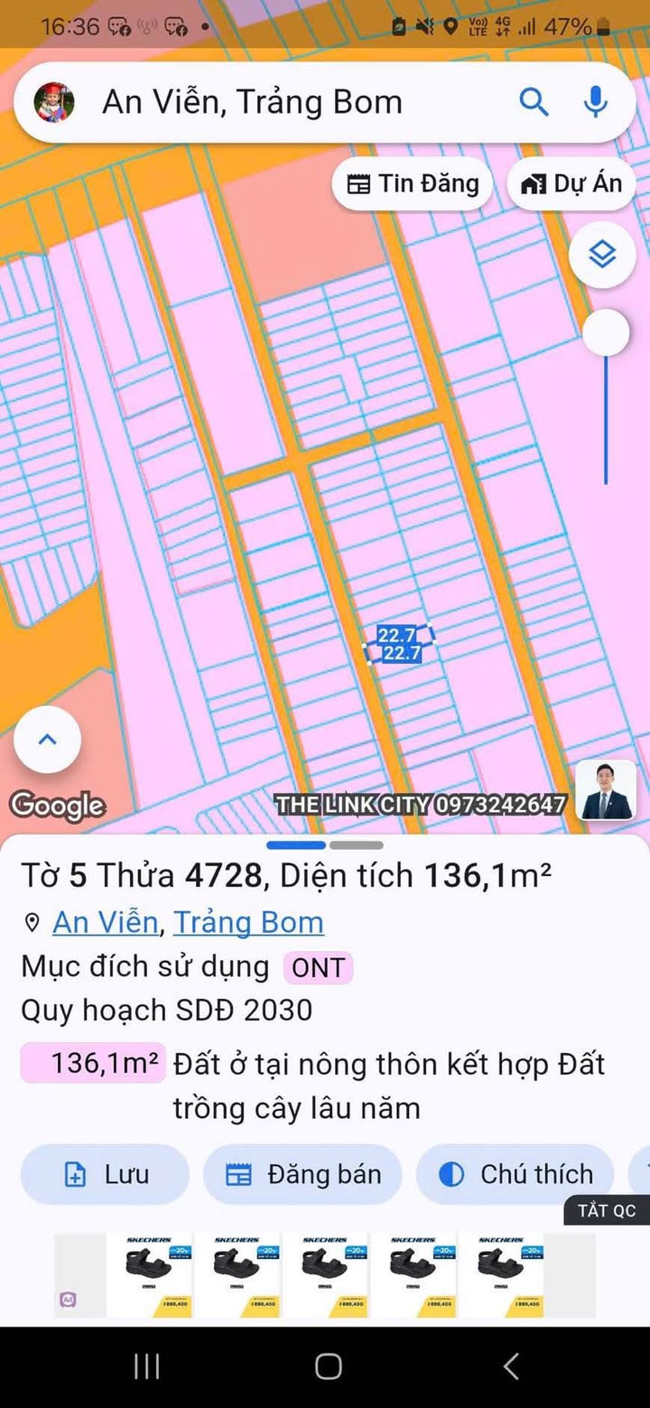 Đất nền An Viễn Trảng Bom 138m² giá 1 tỷ - Cơ hội đầu tư hấp dẫn!