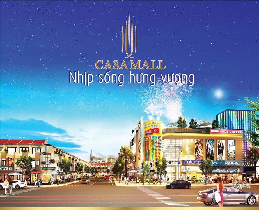 Đất nền dự án Casa Mall Bình Chuẩn 60m² giá 1.6 tỷ - Vị trí đẹp, hạ tầng hoàn chỉnh!