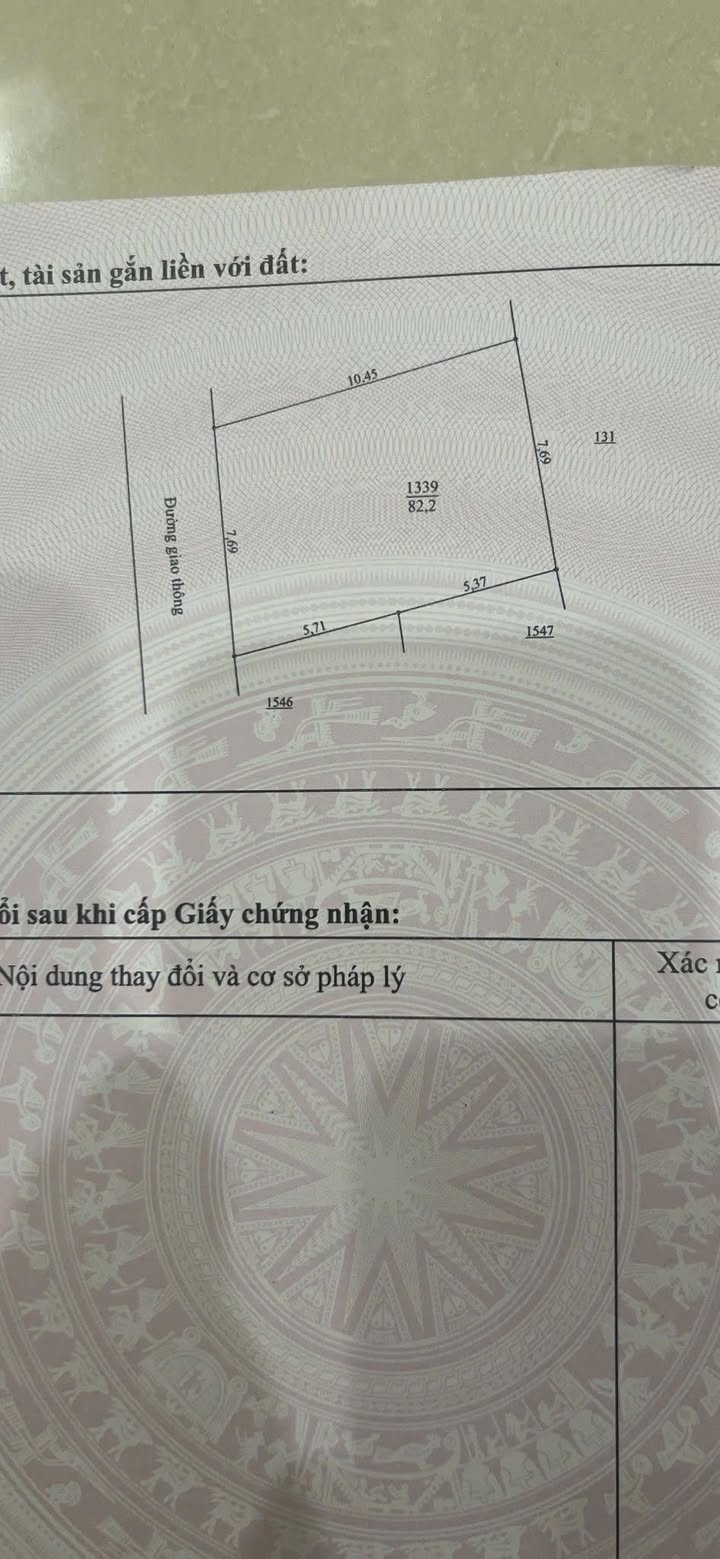 Đất thổ cư 82m² tại phường Gia Sàng, TP Thái Nguyên - Giá chỉ 1 tỷ!