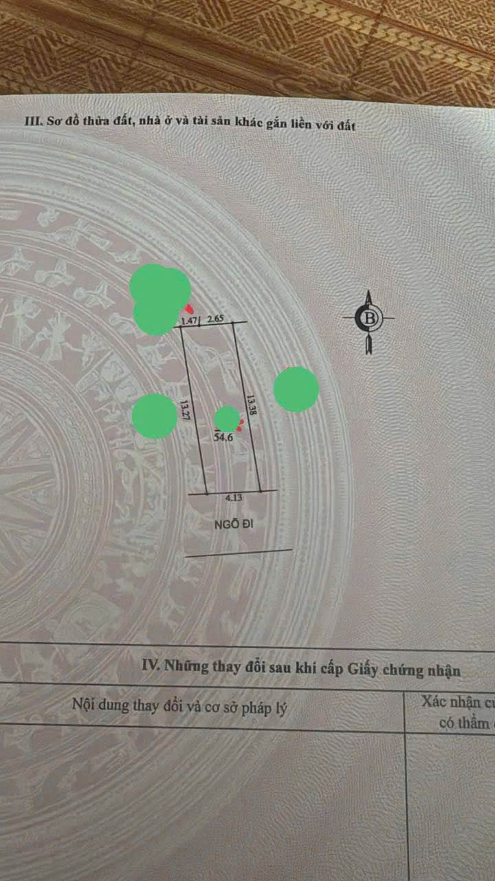 Đất nền Hải Tân - Hải Dương 54,6m² - Ô tô vào tận nơi!