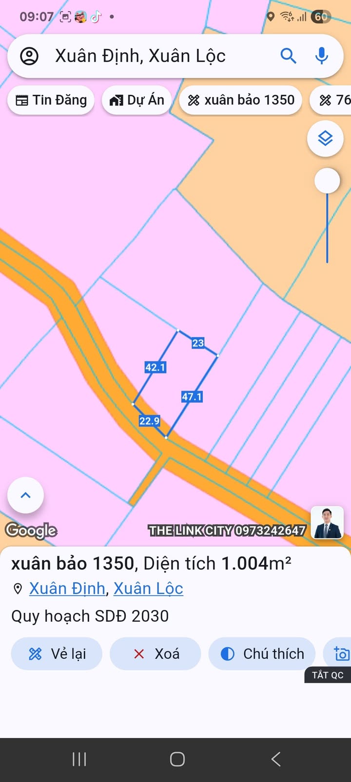 Đất nền Xuân Bảo 3600m² giá 1.35 tỷ - Vị trí đắc địa và tiềm năng phát triển!