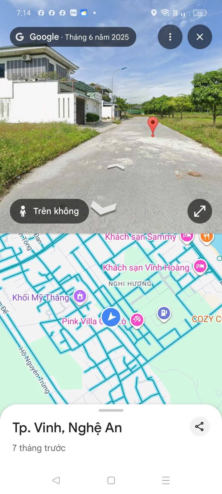 Đất Nền Phường Nghi Hương Vinh 200m² giá 5 tỷ - Cơ hội đầu tư hấp dẫn!