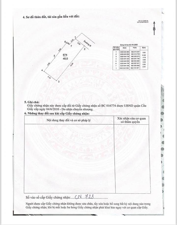 Đất Nguyễn Khang, Cầu Giấy 48m² giá 9.5 tỷ - Đầu tư sinh lời hiệu quả!