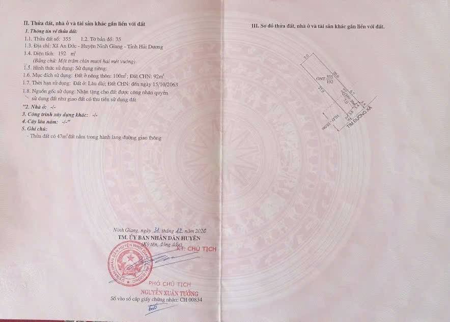 Đất thổ cư thôn Đỗ Hạ, xã Phạm Kha, 76m² giá chỉ 22xx - Cơ hội đầu tư hiếm có!