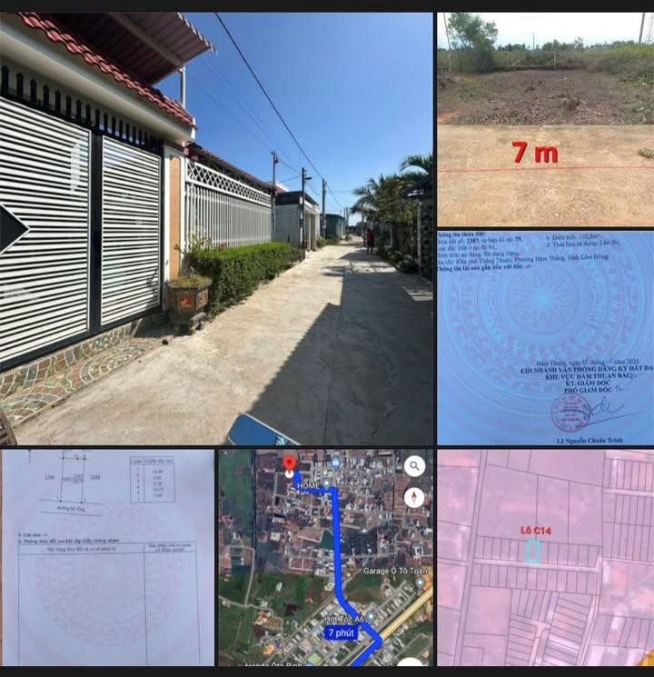 Đất thổ cư 100m² tại Hàm Thắng - Phan Thiết, giá chỉ 700 triệu - Đầu tư sinh lời ngay!