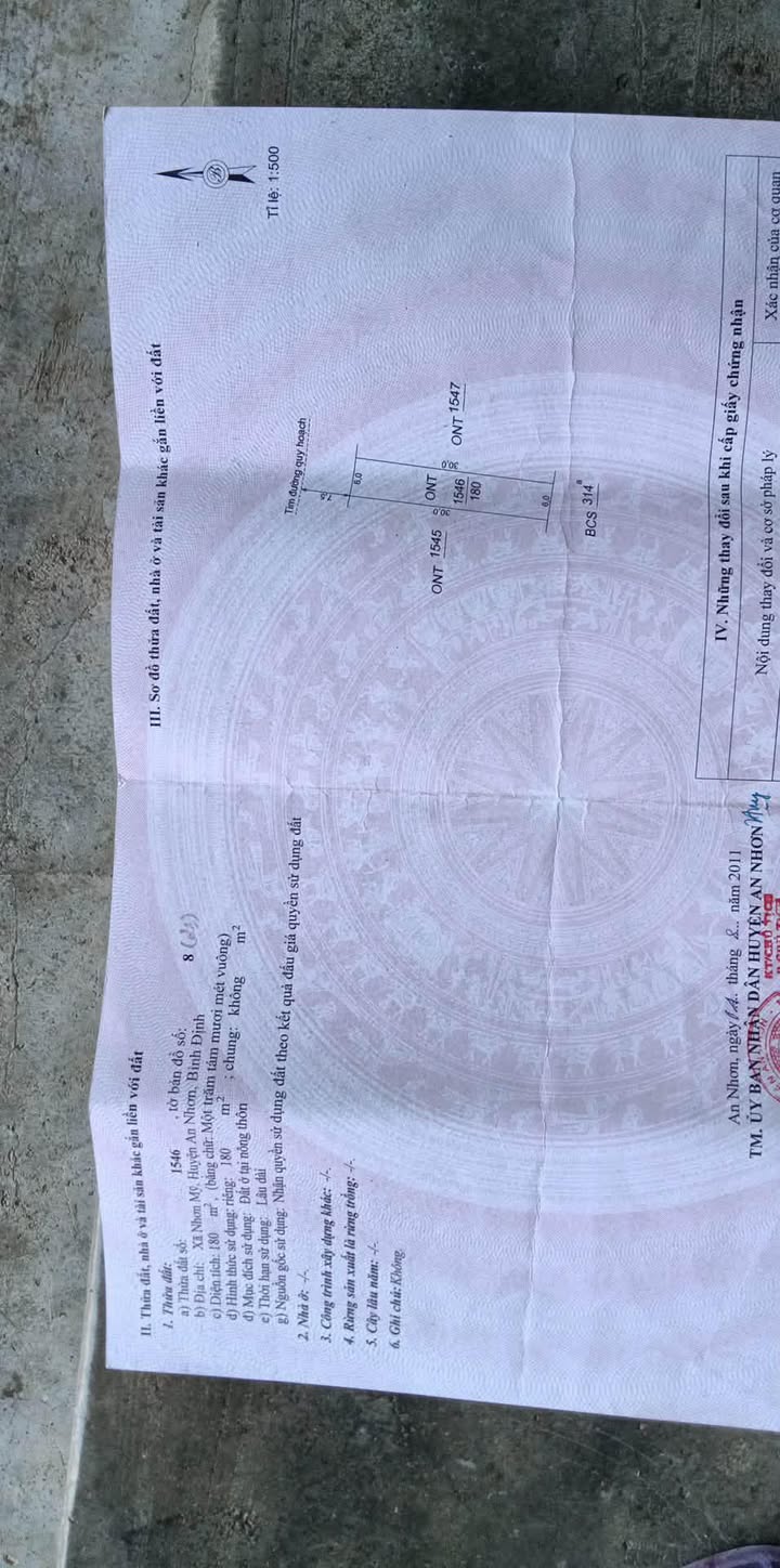 Đất nền Nhơn Mỹ 180m² giá 900 triệu - Khu dân cư sầm uất, thuận tiện kinh doanh!