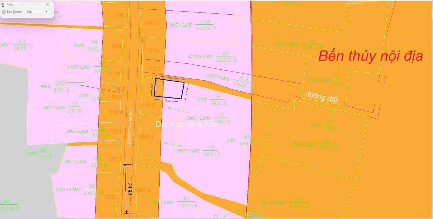 Đất hai mặt tiền xã Hưng Thuận 245,8m² giá 3,5 tỷ - Tiềm năng đầu tư lớn!