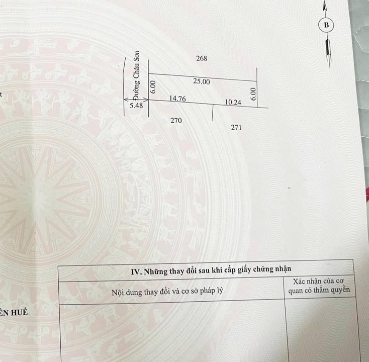 Đất mặt tiền Châu Sơn, Hương Thủy 150m² giá 1.05 tỷ - Sổ hồng chính chủ!