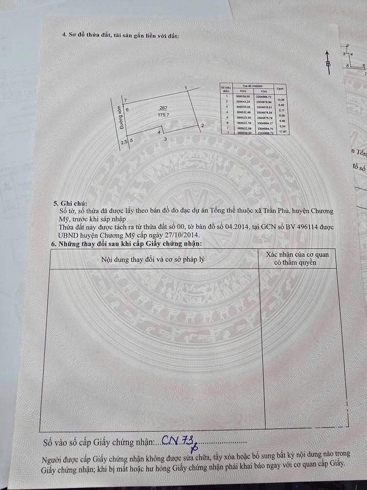 Đất nền Trần Phú Hà Đông 175m² giá 2 tỷ - Cách chợ chỉ 20m đi bộ!