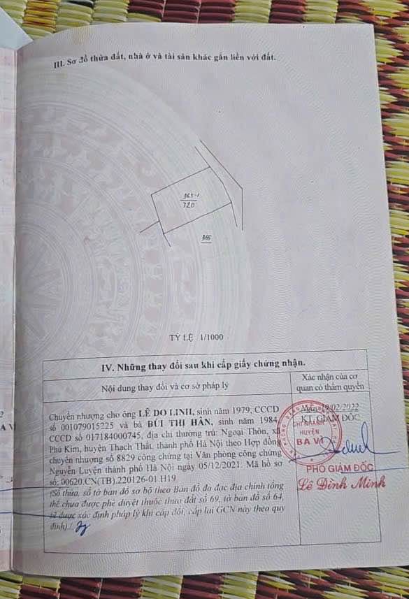 Đất thổ cư xã Suối Hai, Ba Vì 720m² giá 3.6 tỷ - Đầu tư sinh lời ngay!