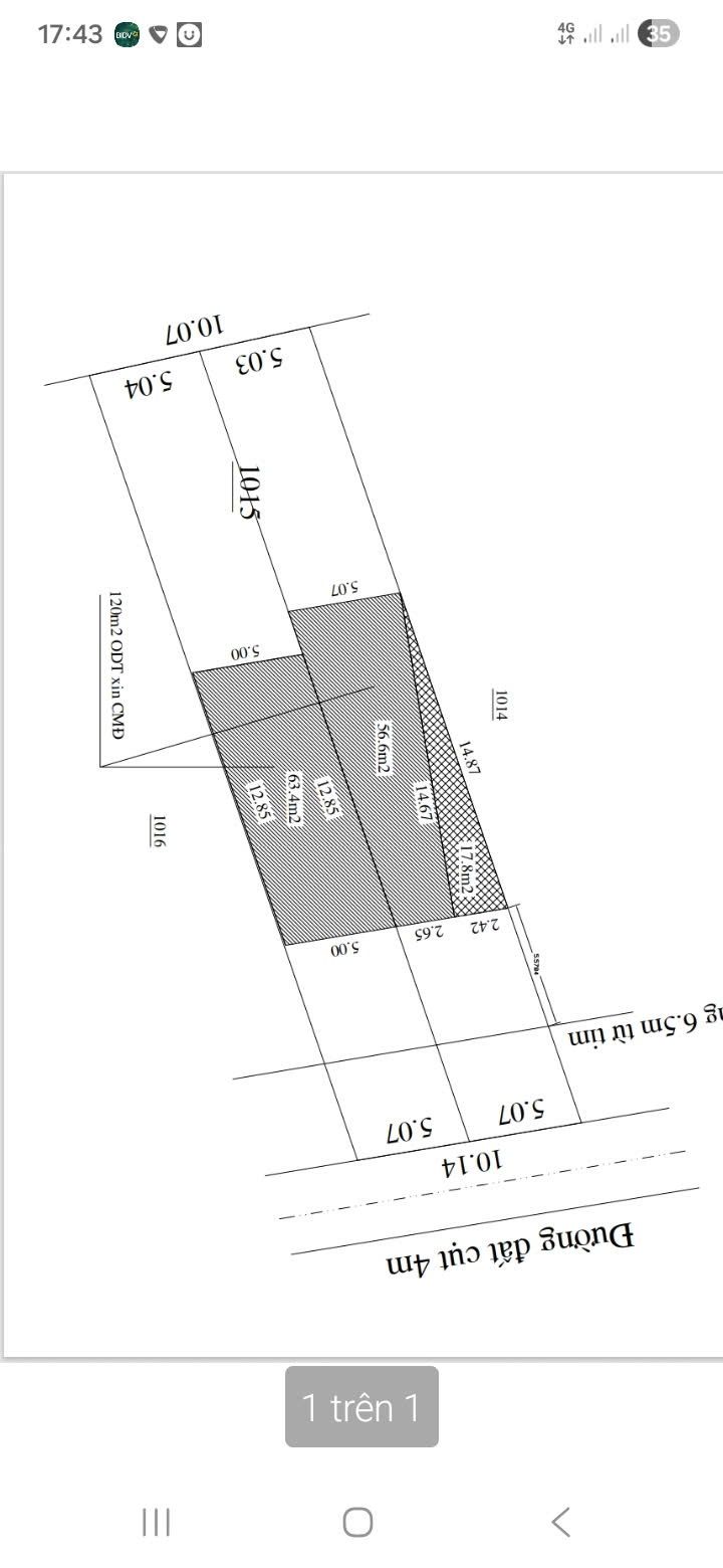 Đất An Điền Bến Cát 185m² giá 1.1 tỷ - Pháp lý rõ ràng, tiềm năng tăng giá cao!