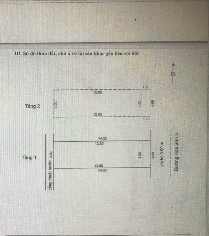 Nhà 2 tầng Hóa Sơn 3 Đà Nẵng 56m² giá 6.7 tỷ - Sẵn sàng vào ở!