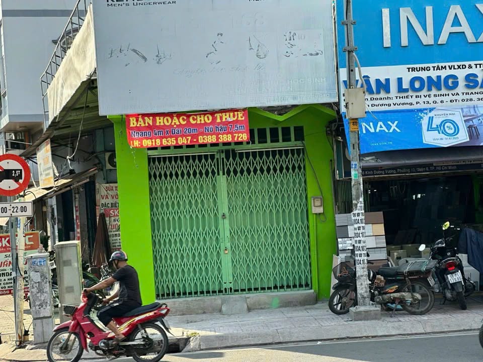 Nhà góc 2 mặt tiền 168 Kinh Dương Vương, quận 6, 84m² - Cơ hội đầu tư vàng!