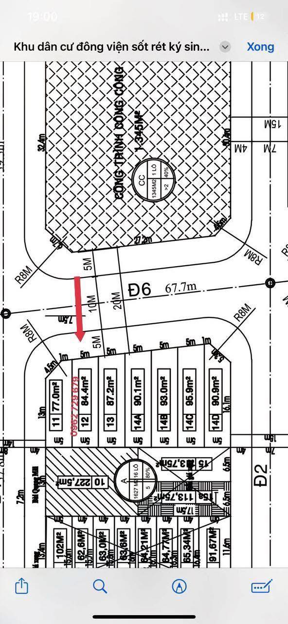 Đất mặt tiền Nhơn Phú, Quy Nhơn 84m² giá 2.92 tỷ - Cơ hội đầu tư tuyệt vời!