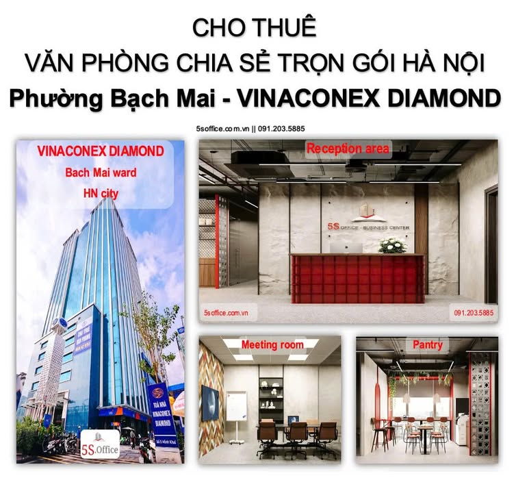 Cho thuê văn phòng tại Hai Bà Trưng 18-28m² - Vị trí đắc địa ngay Chợ Mơ!