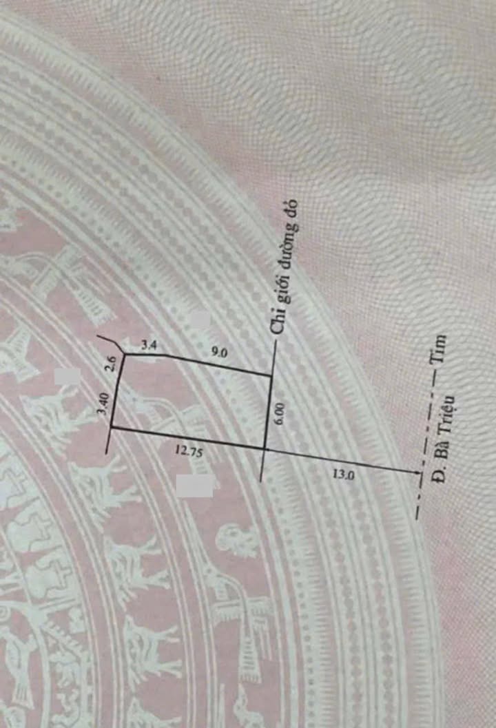 Bán mặt tiền kinh doanh đường Bà Triệu TP. Huế 78m² - Vị trí đắc địa, sinh lời ngay!