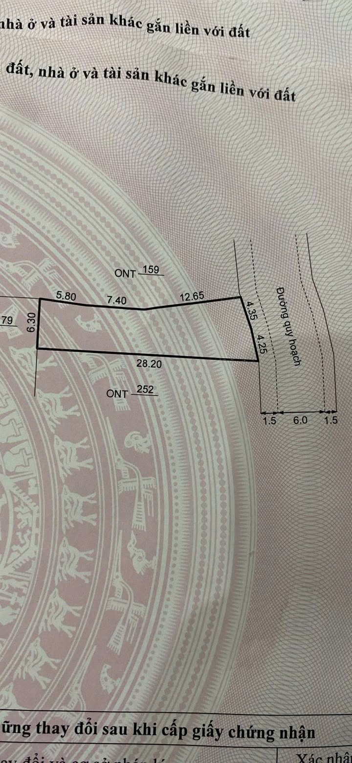 Đất thổ cư 176m² tại Thôn Tư Cung, xã Phước Thắng - Giá tốt, vị trí thuận lợi!